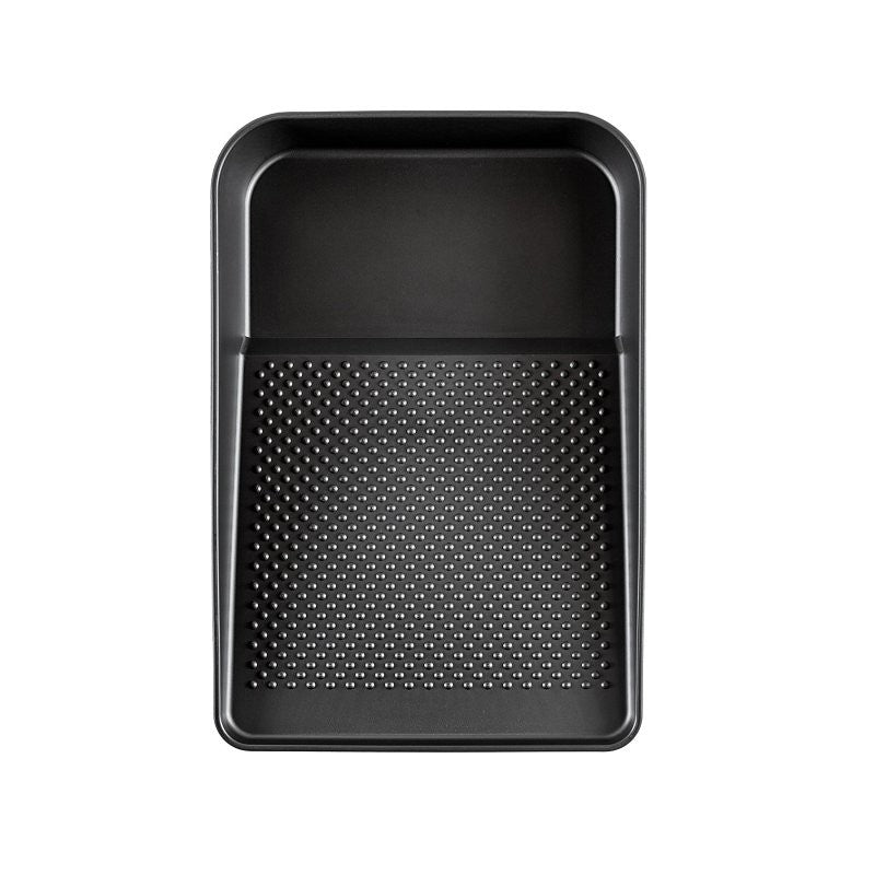 Purdy 990077199 Heavy-Duty Dimple Paint Tray, 9 in L, 7-3/4 in W, 1 qt Capacity, Plastic