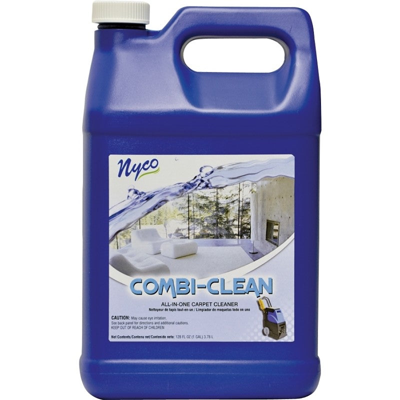 nyco NL90361-900104 Carpet Cleaner, 1 gal Bottle, Liquid, Citrus, Yellow (Pack of 4)