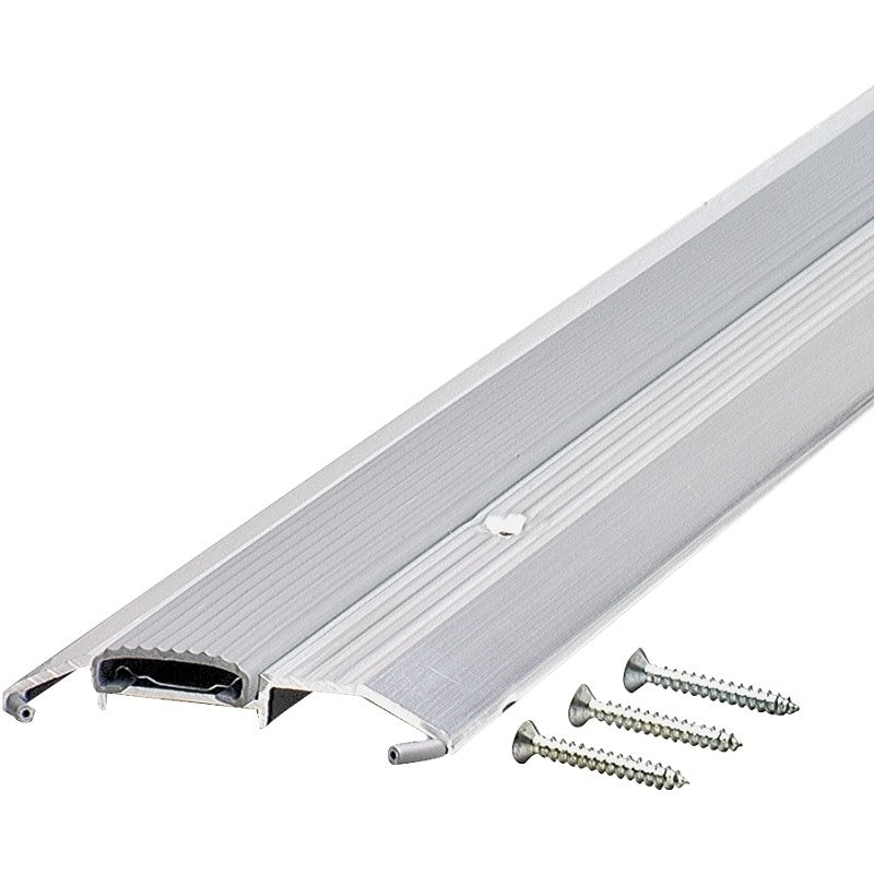 M-D 08151 Low Threshold, 72 in L, 3-3/4 in W, Aluminum