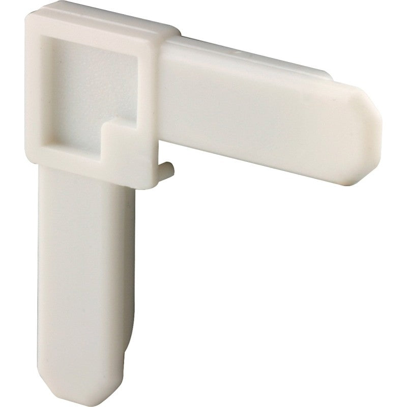 Prime-Line PL 14286 Square Cut Screen Frame Corner, Plastic, White, For: PL14080 Screen Frame