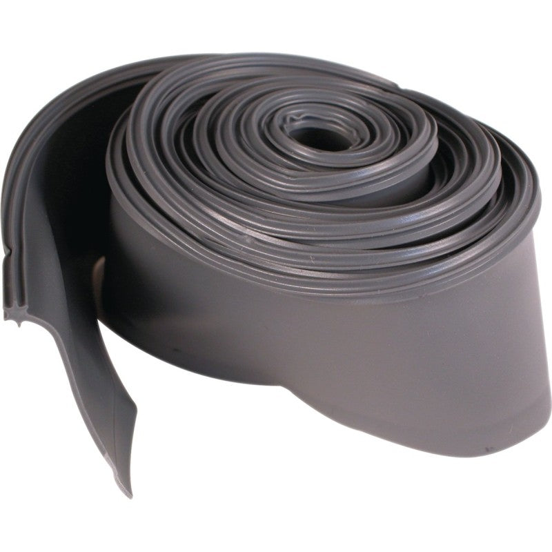 Prime-Line M 6023 Star Shower Door Bottom Sweep, Vinyl, Gray, For: Hinged Shower Doors