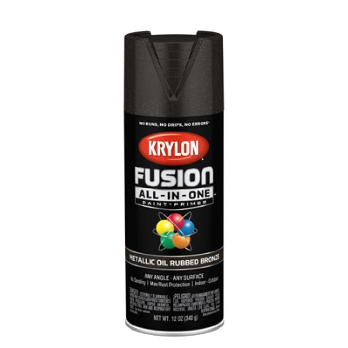 Krylon K02771007 Spray Paint, Oil Rubbed Bronze, 12 oz, Can