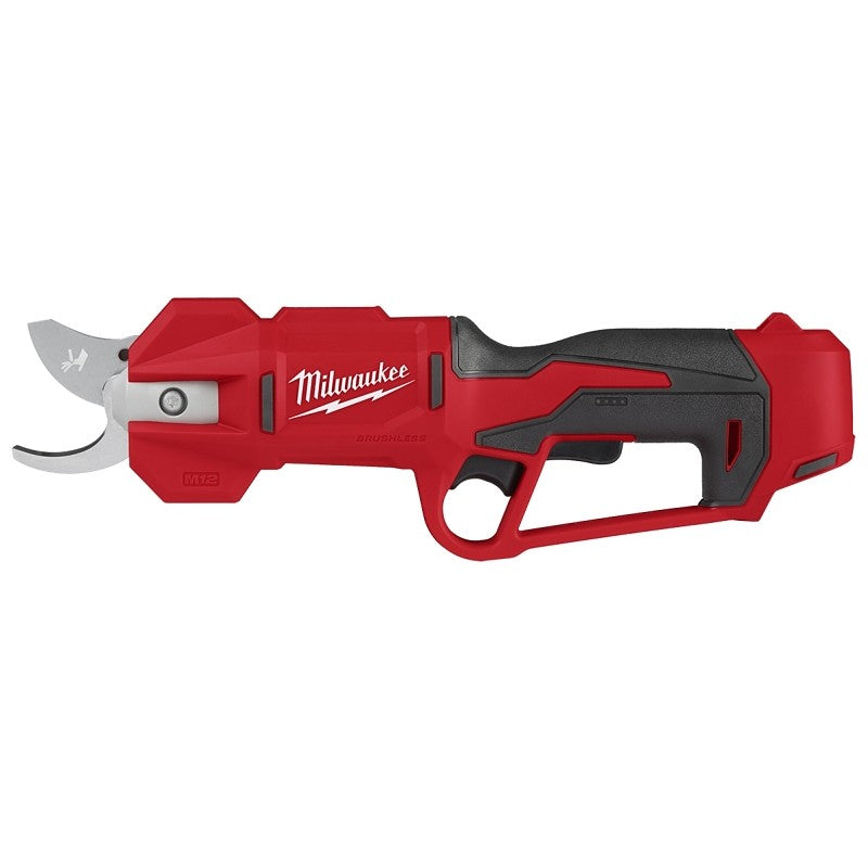 Milwaukee 2534-20 Brushless Pruning Shear, Tool Only, 12 V, 1-1/4 in Cutting Capacity