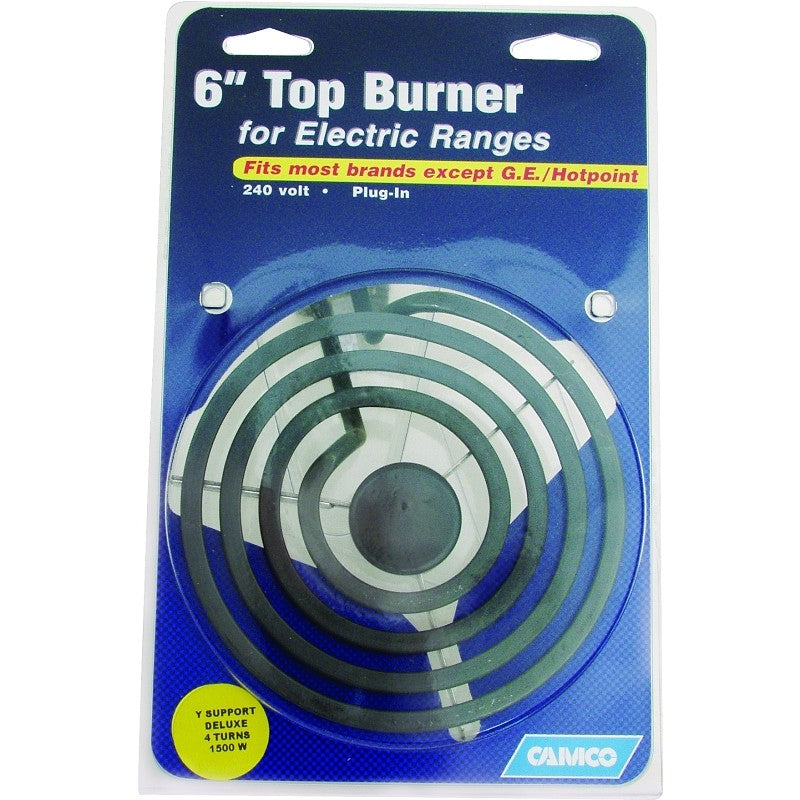Camco USA 00243 Top Burner, 240 V, 1500 W, Plug