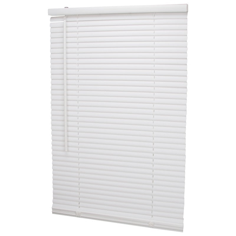 Simple Spaces PVCMB-2A Blind, 64 in L, 25 in W, Vinyl, White