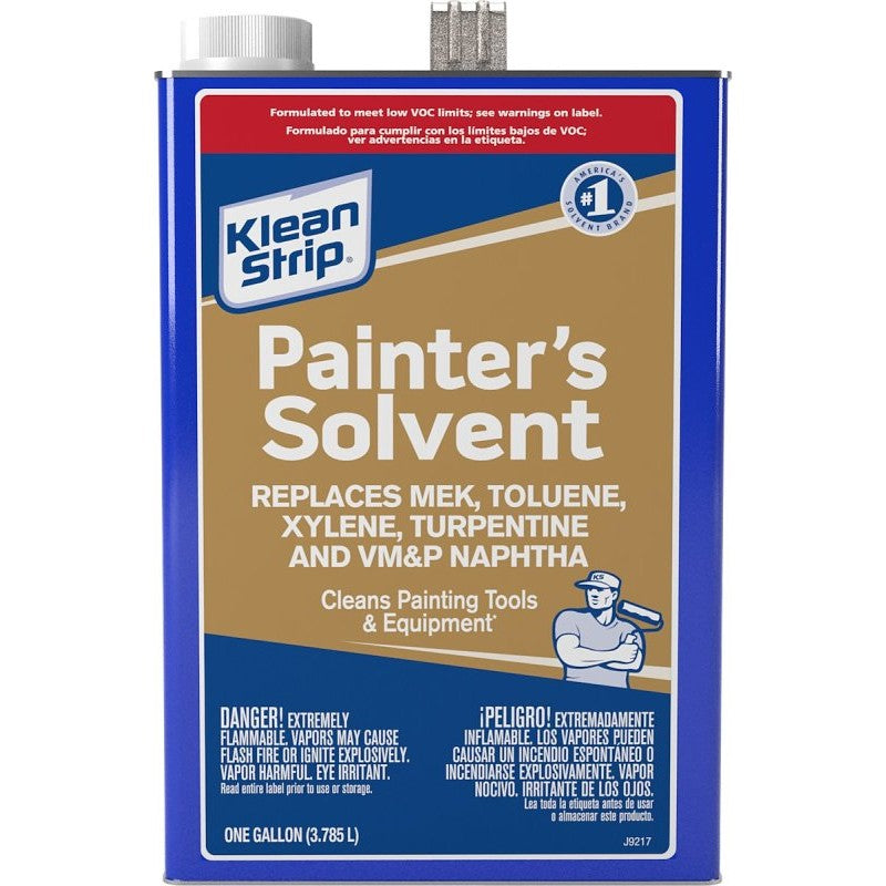 Klean Strip GKSP95000SC Painter's Solvent, Liquid, Water White, 1 gal, Can (Pack of 4)