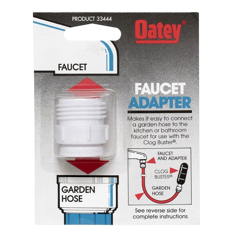 Oatey 33444 Faucet Hose Adapter, 3/4 in
