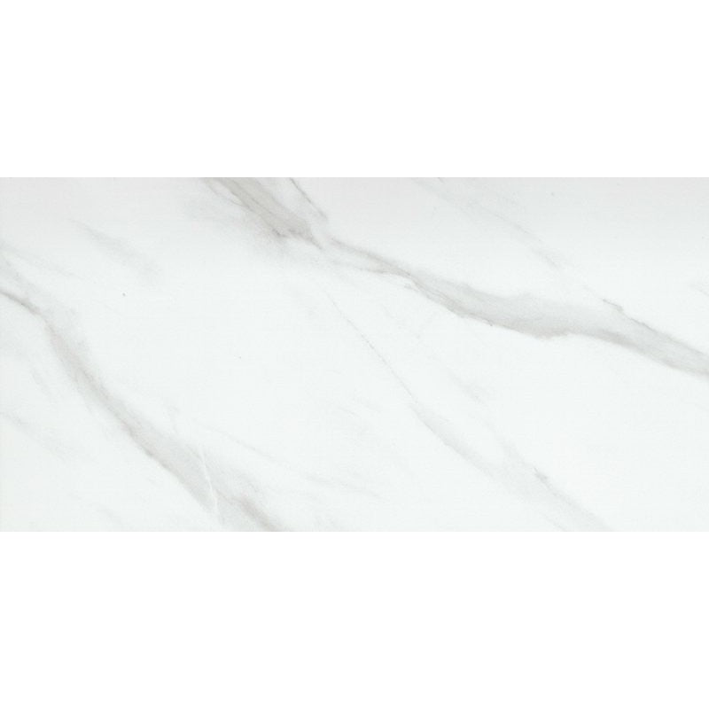 Emser Tile Nobleza Series F19NOBLAS1224 Porcelain Tile, 24 in L Tile, 12 in W Tile, Rectified Edge, Rectangular Pattern