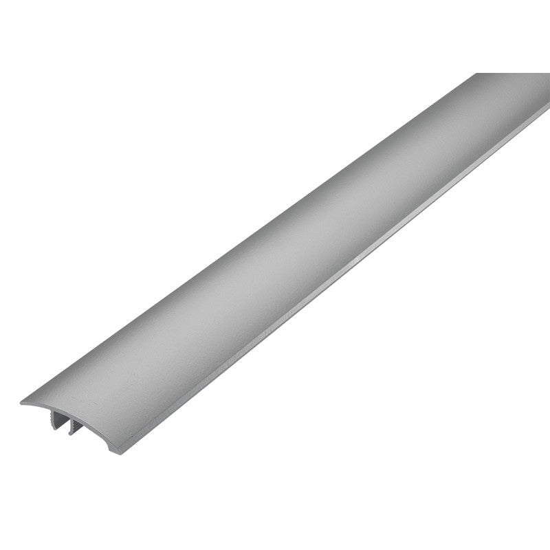 M-D Cinch Series 43361 Multi-Purpose Reducer, 36 in L, 1-3/4 in W, 1 in Thick, Aluminum, Warm Gray