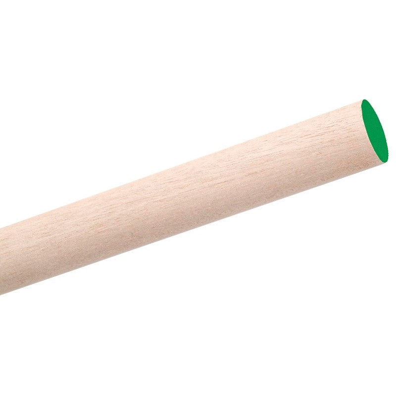 Waddell 6404UB Dowel Rod, 1/4 in Dia, 48 in L, Aspen Wood (Pack of 25)