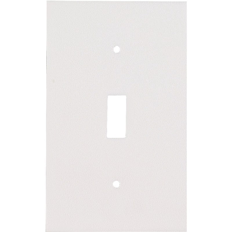 M-D 03434 Series Wallplate Sealer, For: Standard 1-Gang Switch Plates, Foam, White