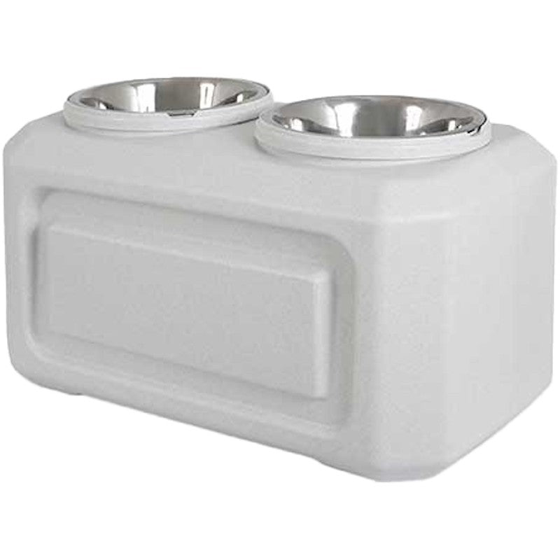 Petmate 43551 Storage Dog Feeder, Mocha, 25-1/2 in L, 14 in W, 14-1/2 in H