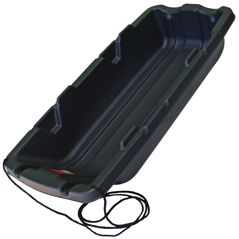 Flexible Flyer 946 Utility Sled, S, HDPE, Black