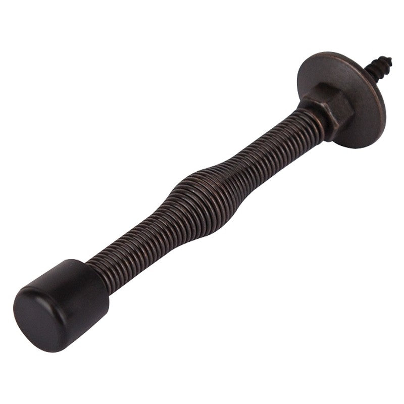 ProSource H61-Z019-PS Light-Duty Door Stop, 3/4" in Dia Base, 3 in Projection, Plastic & Steel, Venetian Bronze