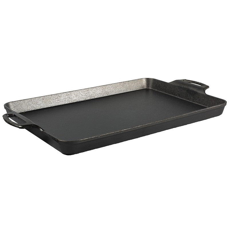 Lodge BW15BP Baking Pan, 19.06 in OAL, Iron, Black