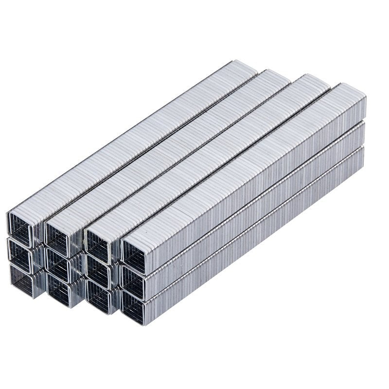 Spec Ops SPEC-HD38-5M Heavy-Duty Staple, 2.7 in W Crown, 3/8 in L Leg, Steel, Galvanized