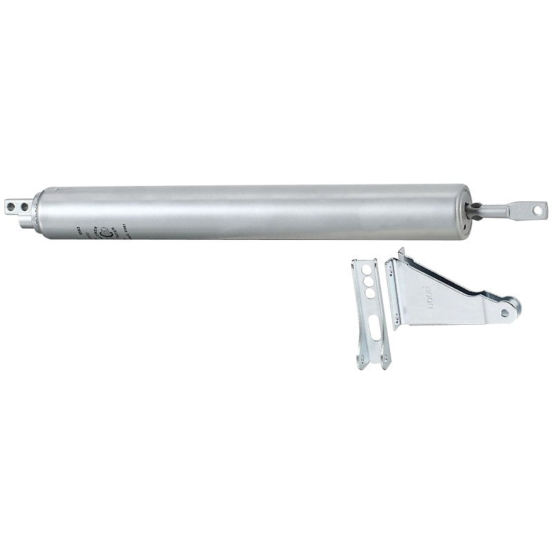 National Hardware V1337 Series N181-628 Door Closer, 5/16 in Dia Rod, 11-1/8 in L, Steel, Aluminum, 90 deg Opening