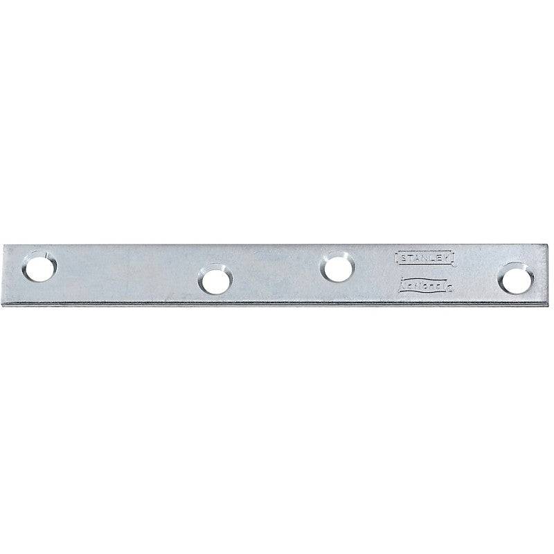 National Hardware N272-740 Mending Brace, 5 in L, 5/8 in W, Steel, Zinc, Screw Mounting