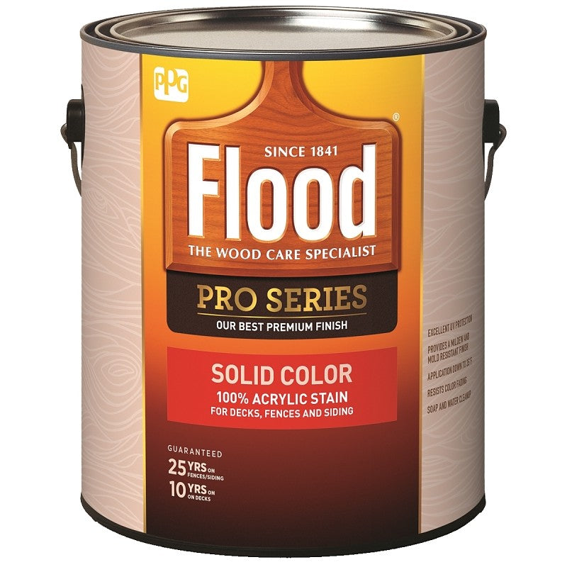 Flood FLD822-01 Wood Stain, Liquid, 1 gal (Pack of 4)