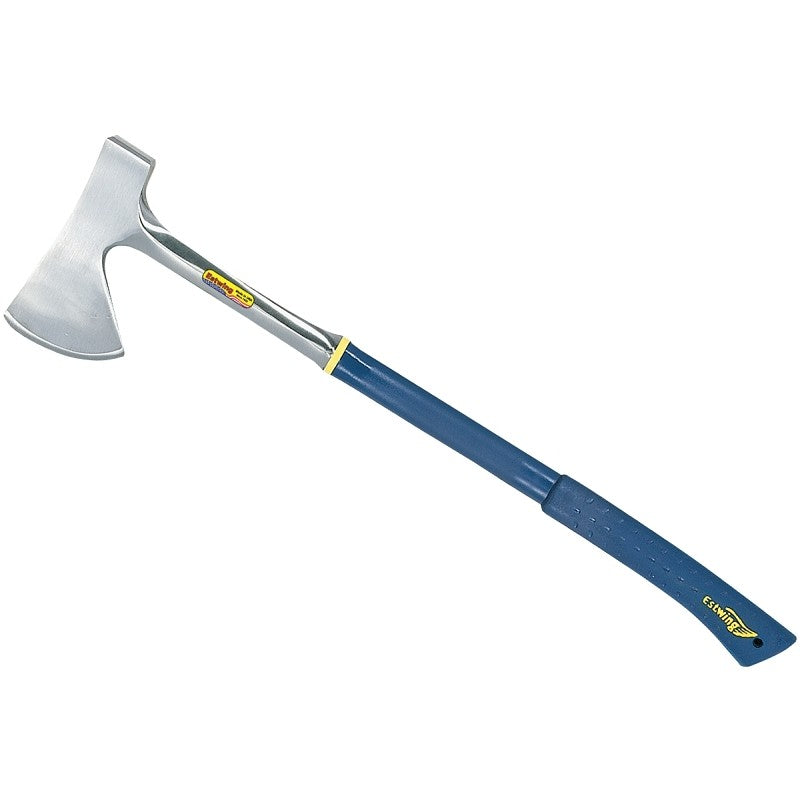 Estwing E45A Camper Axe, 4 in Cutting Edge, Steel Head, Nylon/Vinyl Handle, 26 in OAL