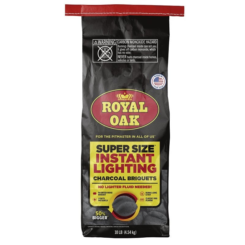 Royal Oak Super Size 800002396 Charcoal Briquette, 10 lb