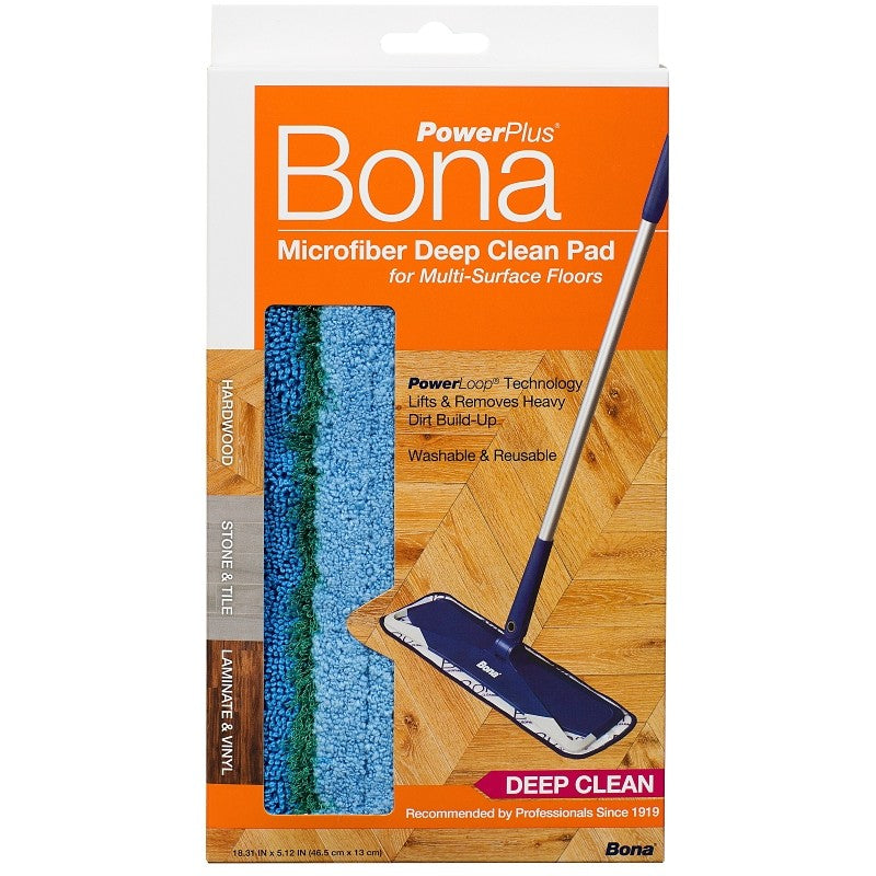 Bona PowerPlus AX0003495 Cleaning Pad, Microfiber Cloth