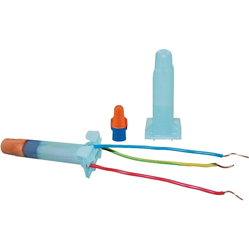3M DBO/B-6 Underground Splice Kit, 18 to 10 AWG Wire, Blue/Orange