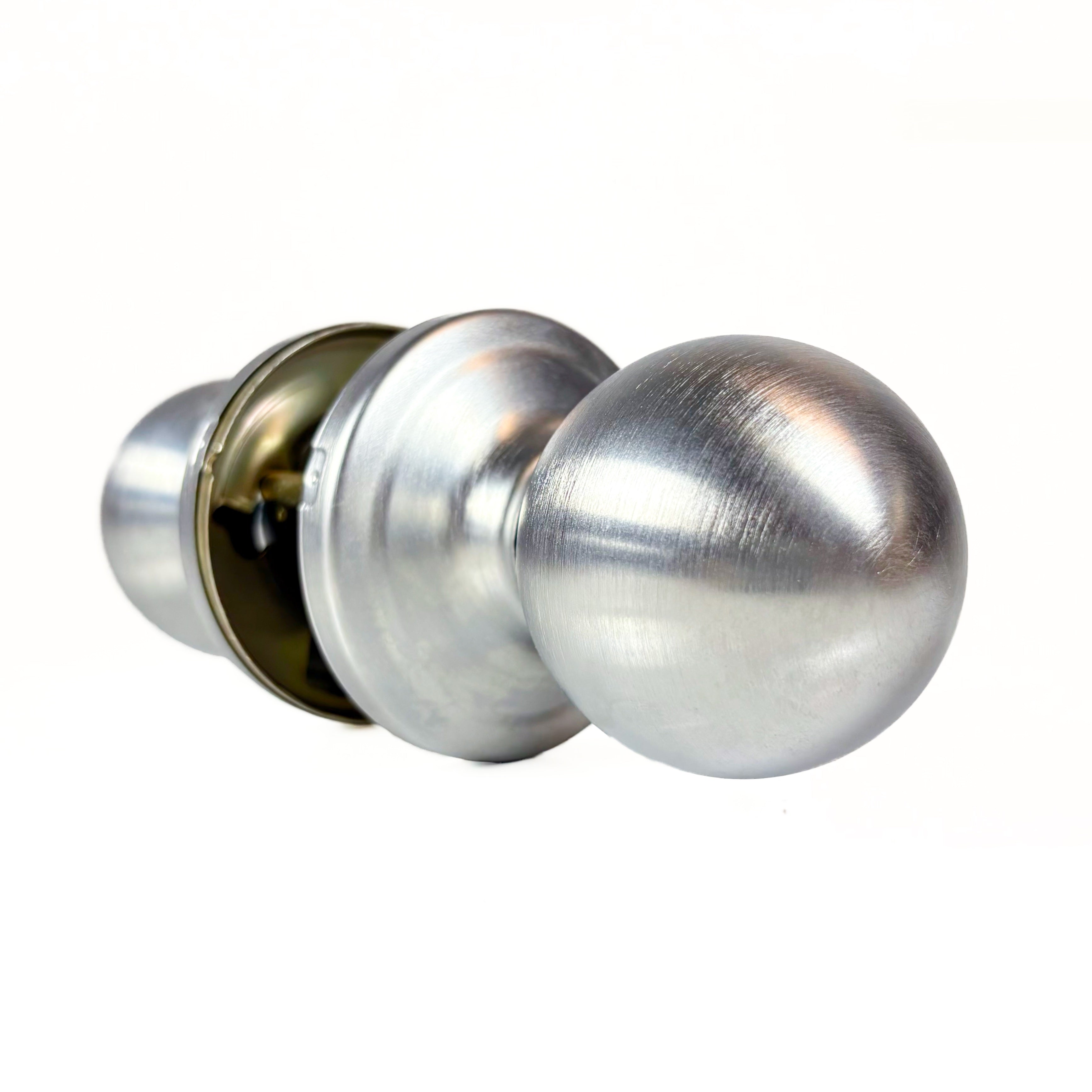 Hall and Closet Passage Lockset Satin Chrome Matches Circa
