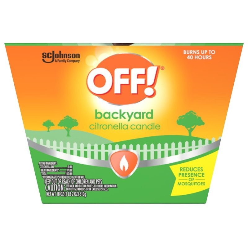 OFF! 70801 Citronella Bucket, White, Pleasant, 18 oz Bucket