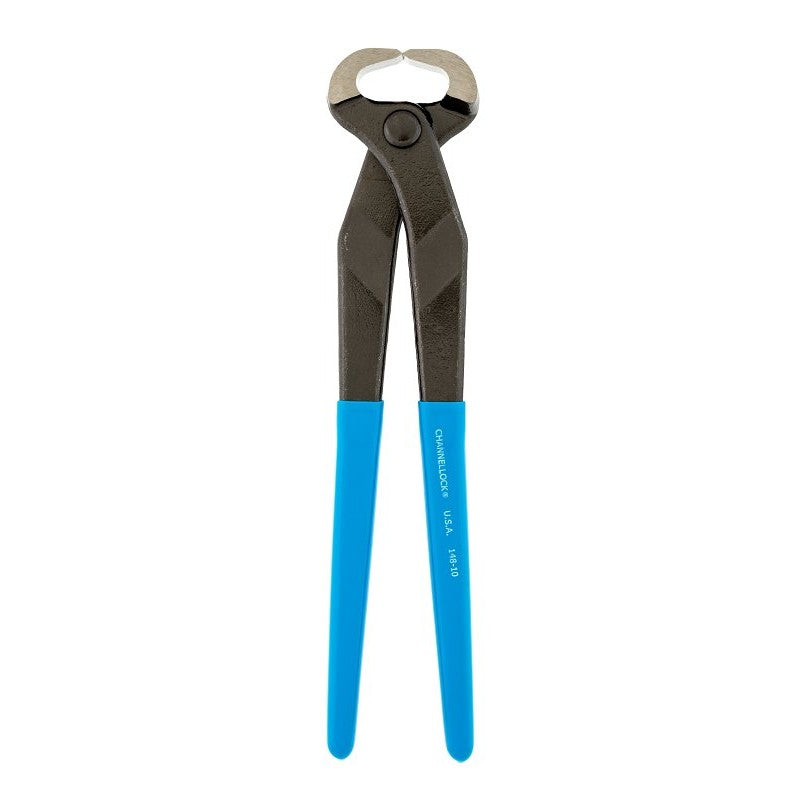 Channellock 148-10 End Cutting Plier, 0.047 to 0.091 in Hard Wire, 0.162 in Soft Wire Cutting Capacity, Steel Jaw