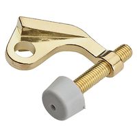 Door Saver Hinge Pin Door Stop Polished Brass