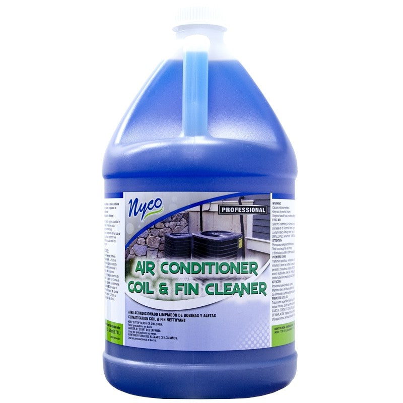 nyco NL294-G4 Air Conditioner Coil Cleaner, Blue, Liquid (Pack of 4)