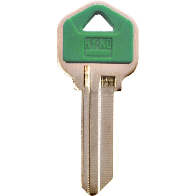 Hy-Ko 13005KW1PG Key Blank, Brass/Plastic, Nickel, For: Kwikset Cabinet, House Locks and Padlocks (Pack of 5)