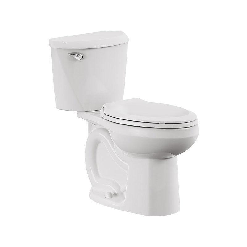 American Standard 736AA101.020 Complete Toilet, Elongated Bowl, 1.28 gpf Flush, 12 in Rough-In, 16-1/2 in H Rim, White