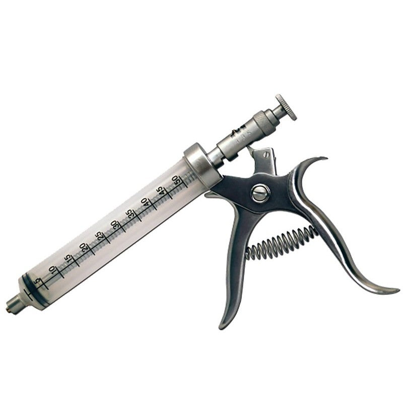 Neogen Pro-Shot II 1009 Syringe, 50 cc, Aluminum/Plastic