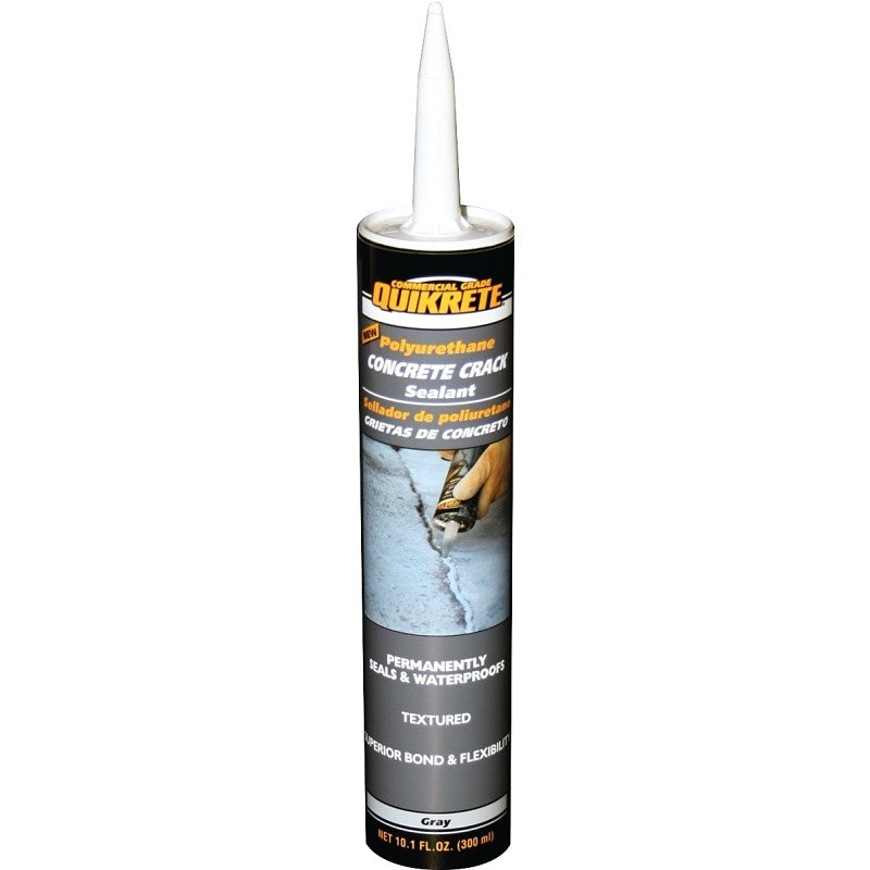 Quikrete 8620-17 Crack Sealant, Gray, 10.1 oz Caulking Tube