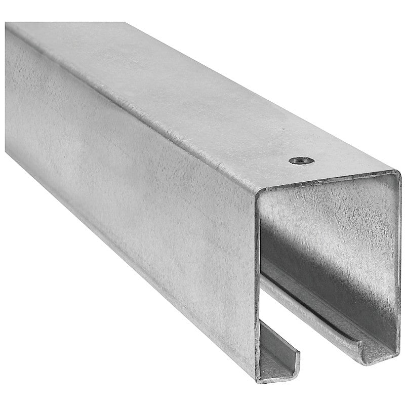 National Hardware N105-726 Box Rail, Steel, Galvanized, 1-57/64 in W, 2-13/32 in H, 8 ft L (POS)