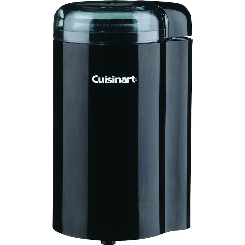 Cuisinart DCG-20BKN Coffee Grinder, 2.5 oz Hopper, 130 W, Stainless Steel, Black