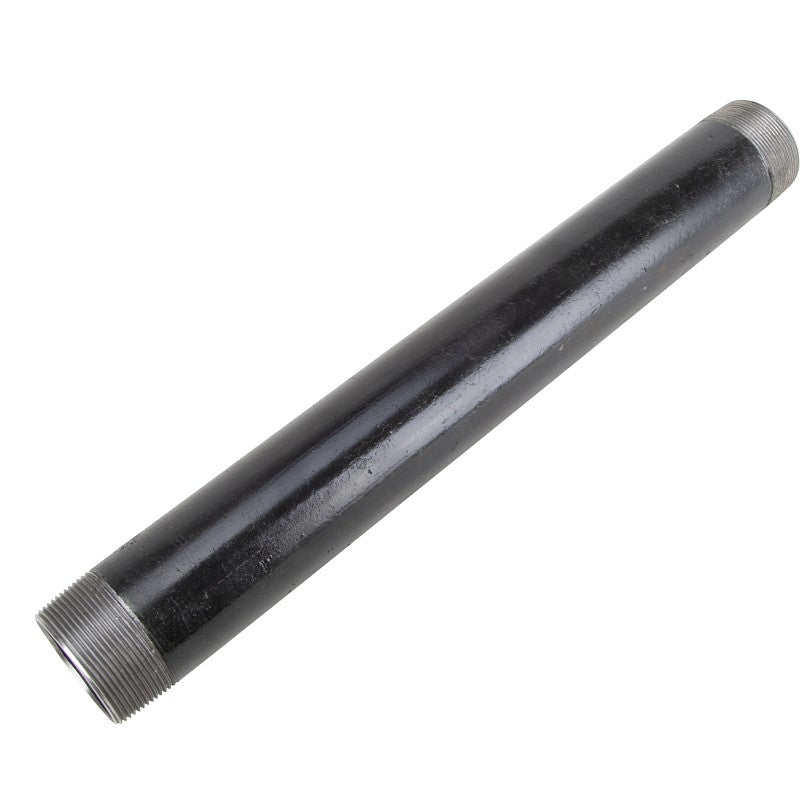 ProSource BN 2X18-S Pipe Nipple, 2 in, Male, Steel, SCH 40 Schedule, 18 in L