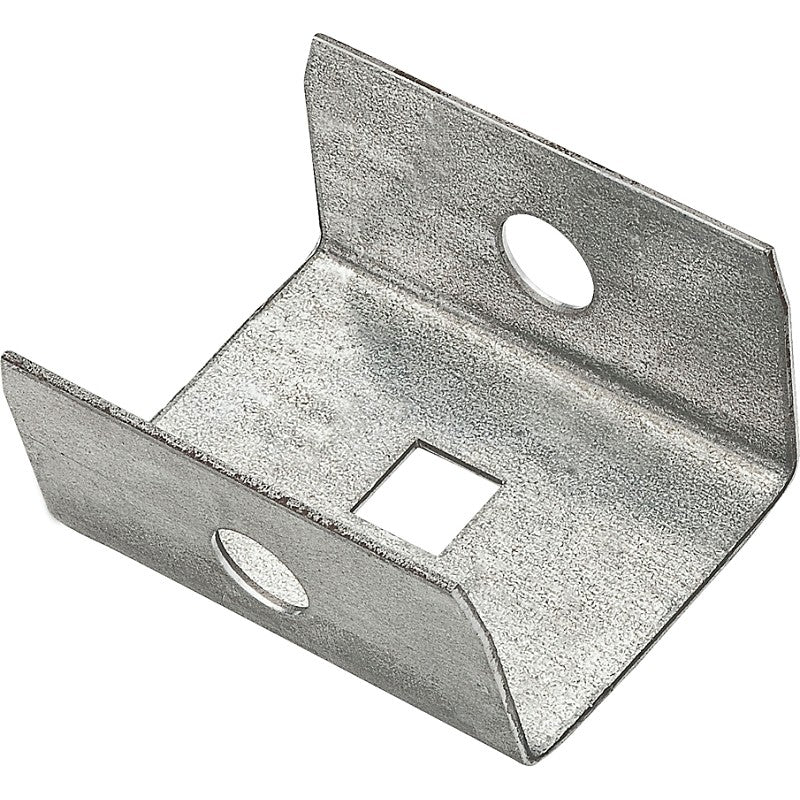 National Hardware N104-307 Box Rail End Cap, Steel, Galvanized (Pack of 10)