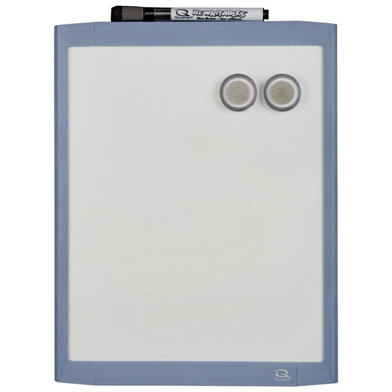 Quartet MHOW8511 Dry Erase Board, 8-1/2 in W, 11 in H, White Board, Plastic Frame (Pack of 6)