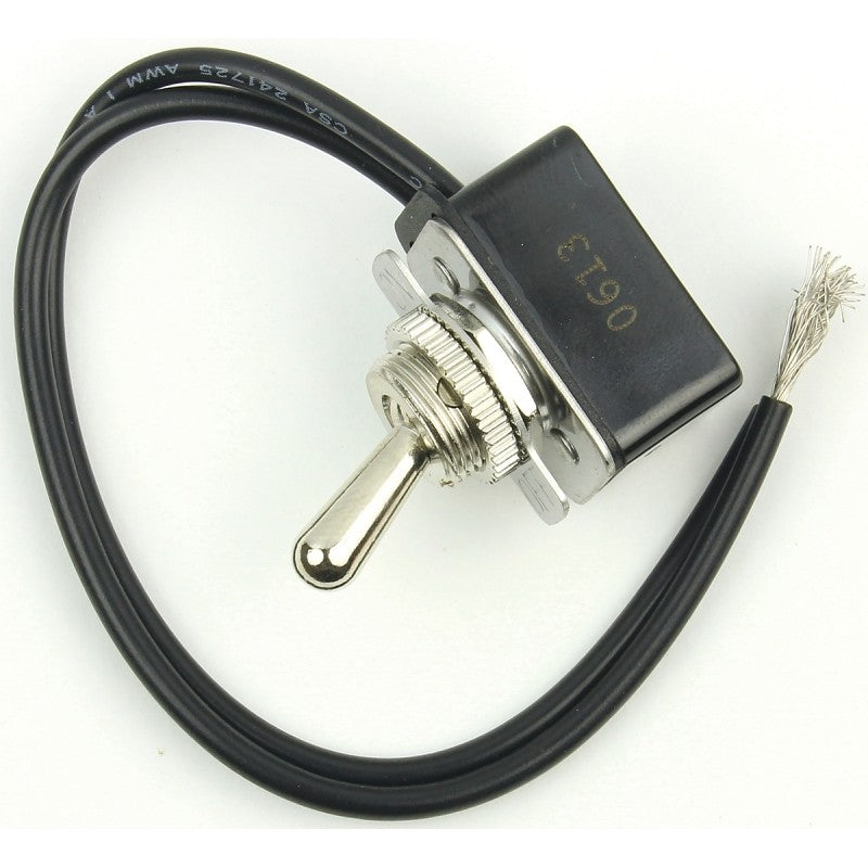 Jandorf 61135 Switch, 4/8/10 A, 125/250 V, SPST, Lead Wire Terminal