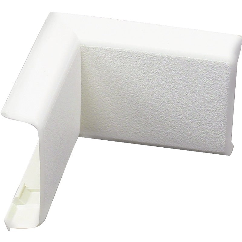 Wiremold NM7 Raceway Inside Elbow, Non-Metallic, Plastic, Ivory