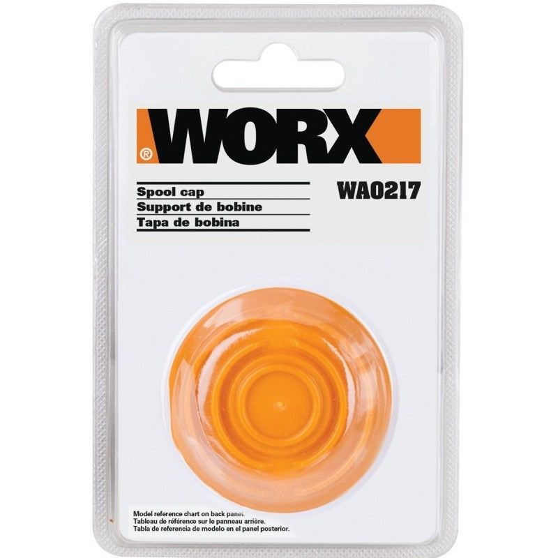 Worx WA0217 Spool Cap Cover, ABS, For: Grass Trimmer