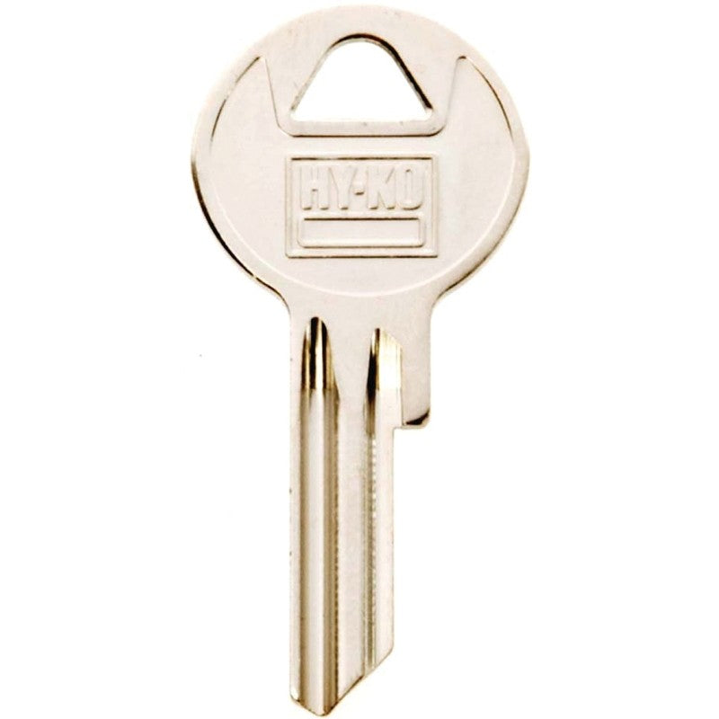 Hy-Ko 11010Y6 Key Blank, Brass, Nickel, For: Yale Cabinet, House Locks and Padlocks, Y6 Key Number (Pack of 10)