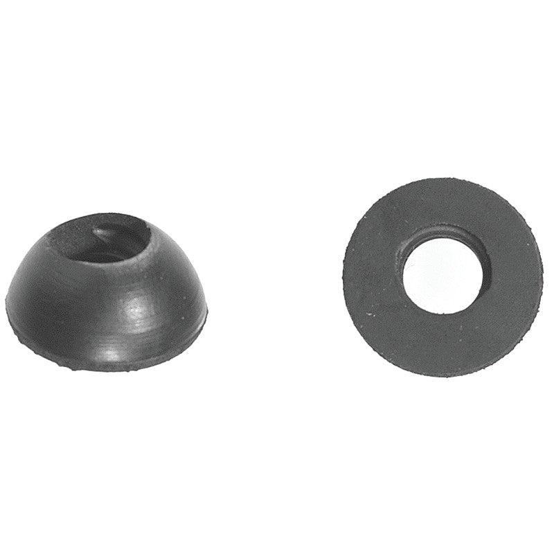 Danco 36669B Faucet Washer, 13/32 in, 55/64 in Dia, Rubber, For: 1/2 in IPS Threaded Ballcock Shank (Pack of 5)