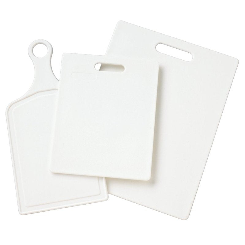 Farberware 78891-10 Cutting Board Set, Poly (Pack of 4)