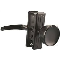 Storm Door Knob Latch With Black Finish
