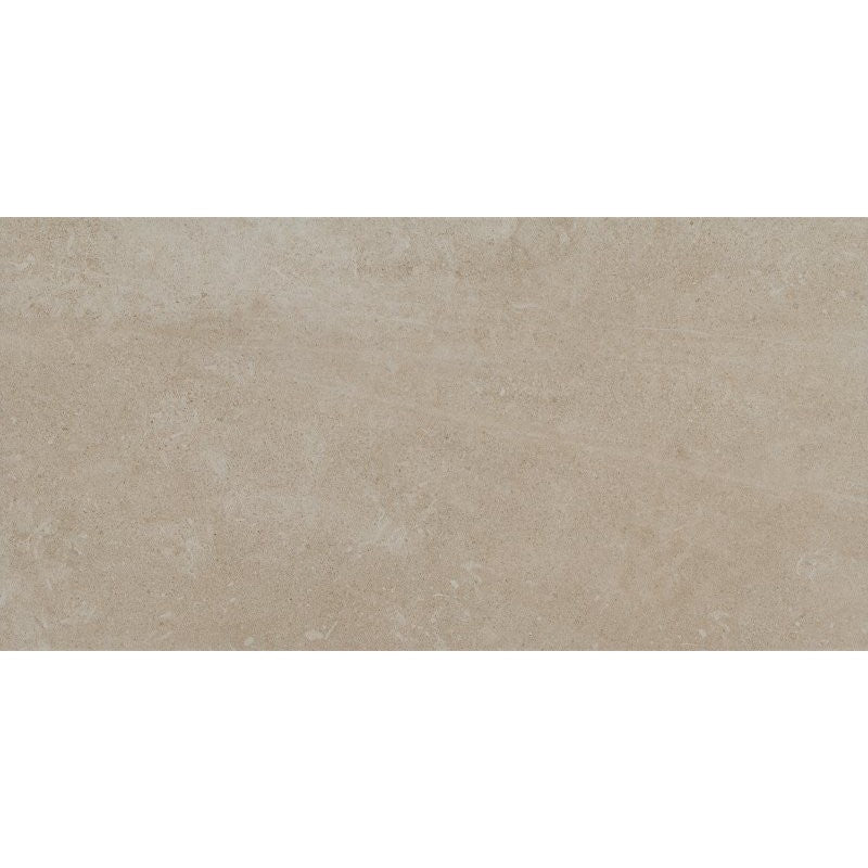 Emser Tile POTENZA F12POTEFA1224V Porcelain Tile, 12 in L Tile, 24 in W Tile, Pressed Edge, Fawn