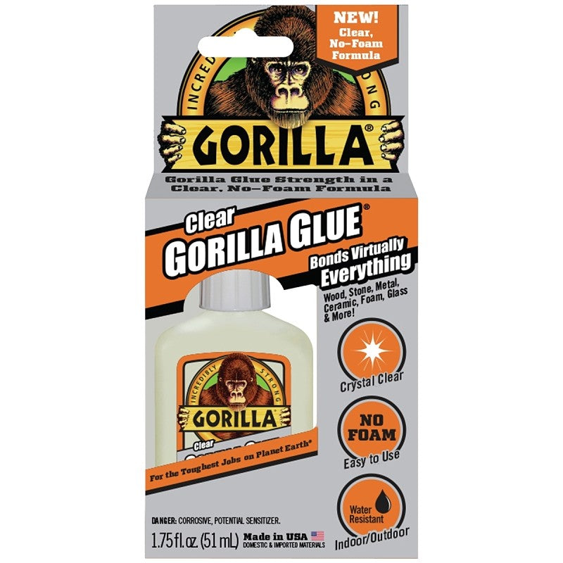 Gorilla 4500102 All Purpose Glue, Clear, 1.75 oz Bottle